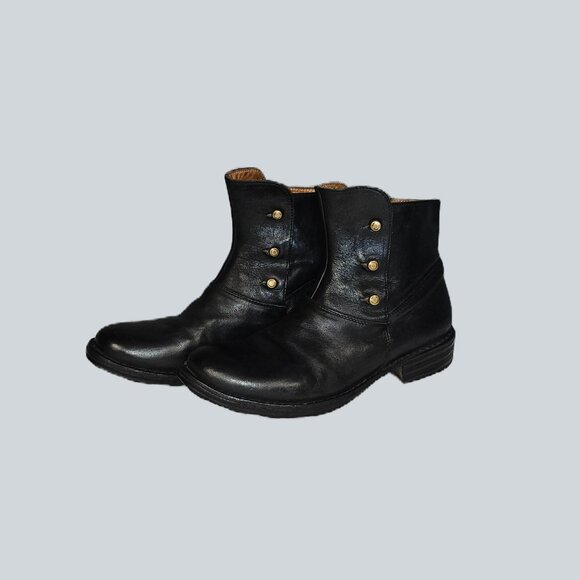 Fiorentini Baker Leather Ankle Boots - Picture 1 of 5